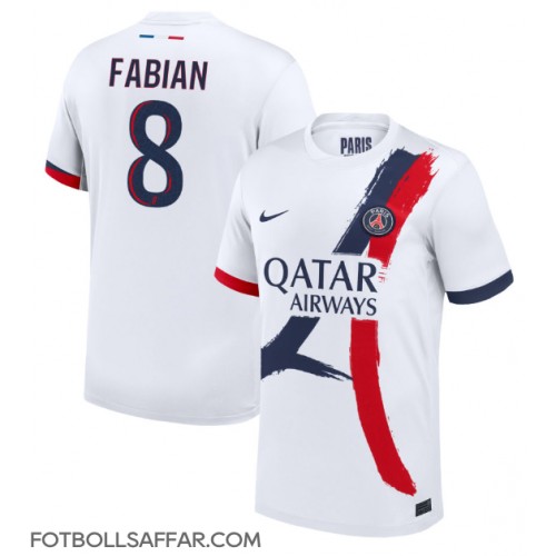 Paris Saint-Germain Fabian Ruiz #8 Bortatröja 2024-25 Kortärmad